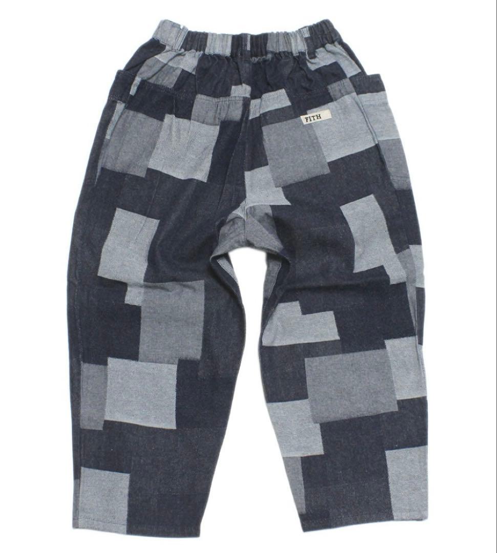 FITH パッチワークデニム サイドポケット 160 02 新品