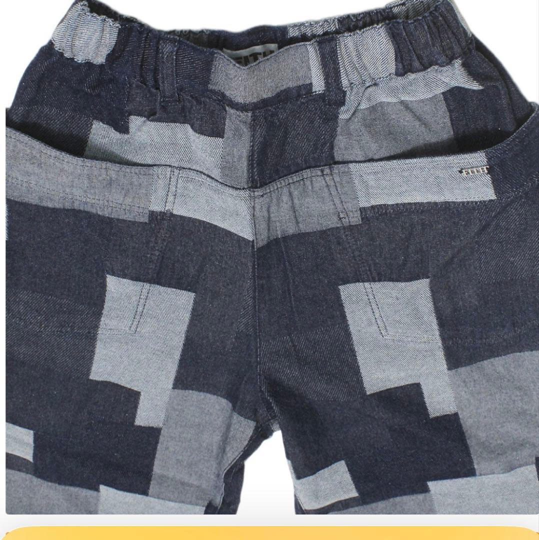 FITH パッチワークデニム サイドポケット 160 02 新品