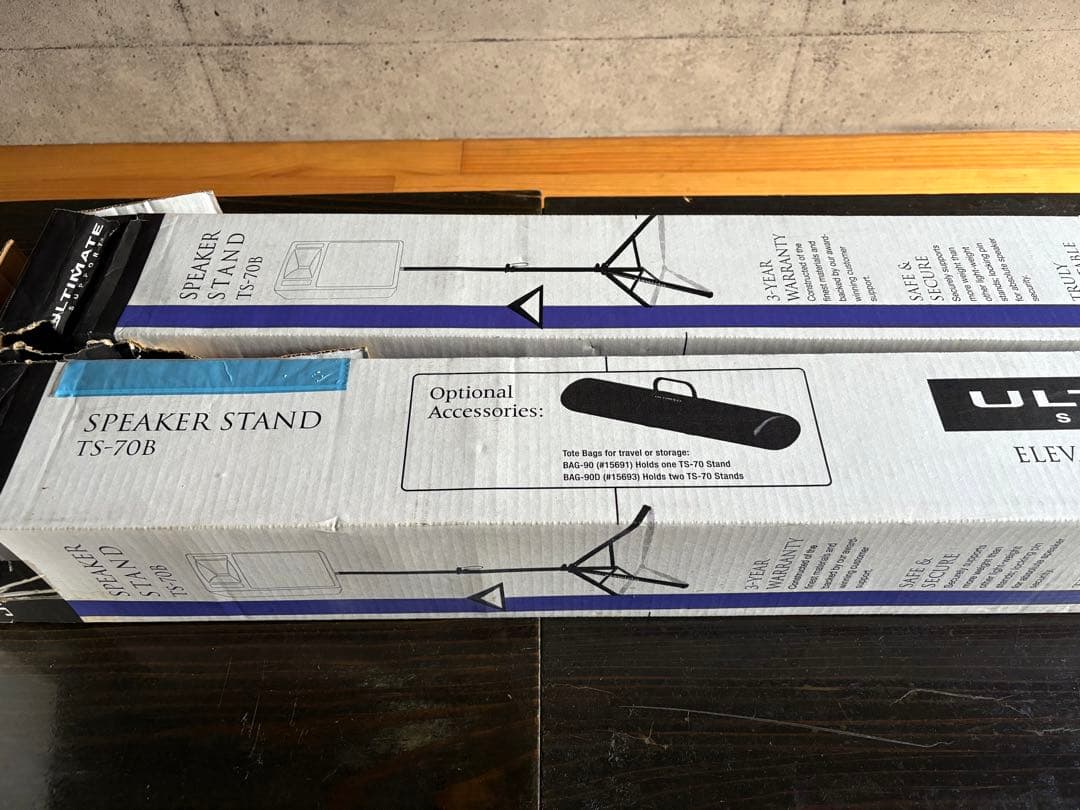 2本セット　スピーカースタンド　ULTIMATE TS-70B