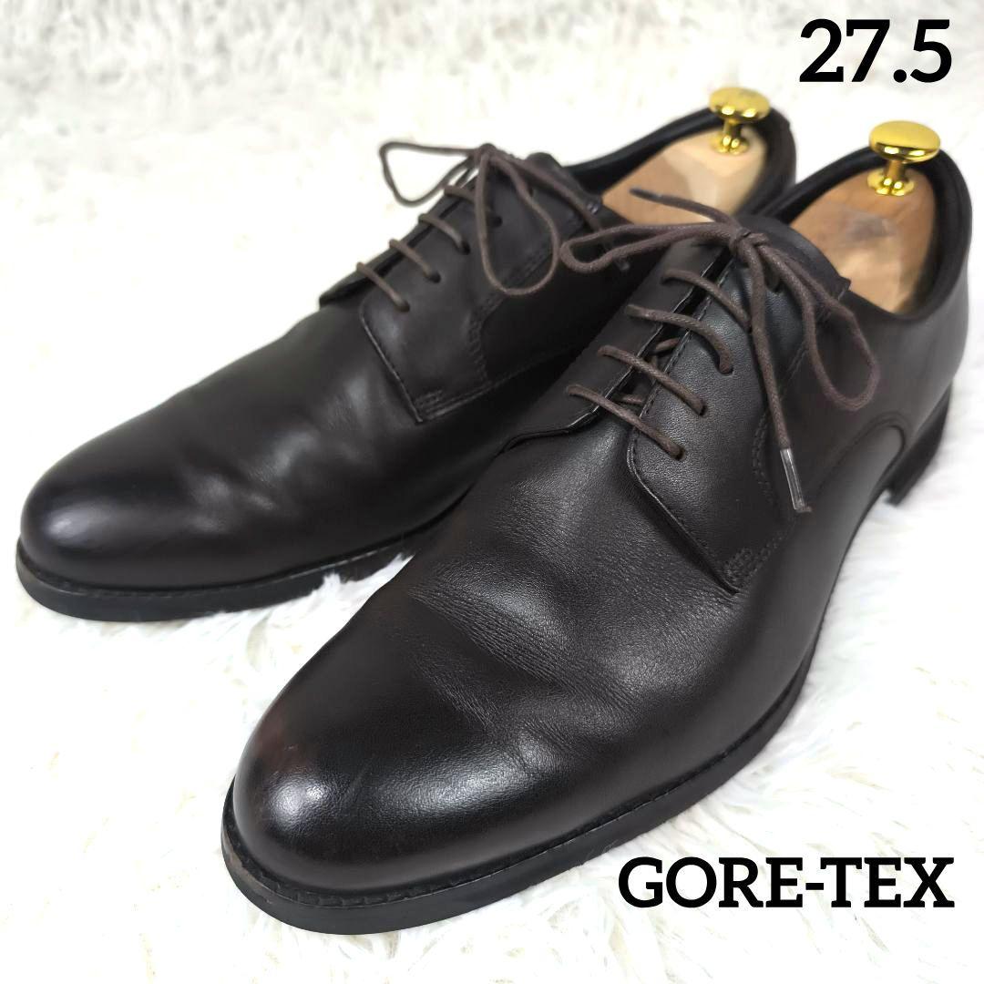 ✨美品✨ ランウォーク ドレスシューズ ゴアテックス 外羽根 プレーントゥ 濃茶