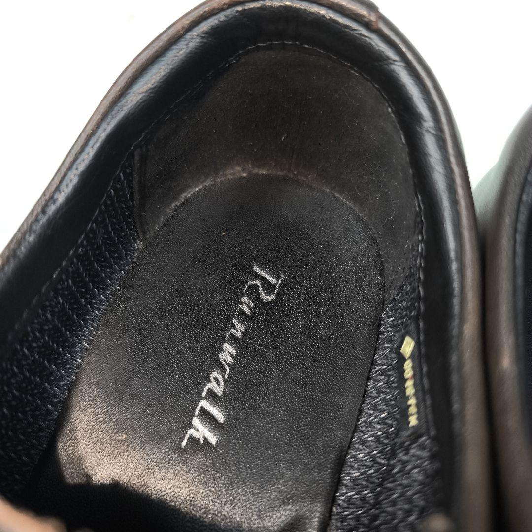 ✨美品✨ ランウォーク ドレスシューズ ゴアテックス 外羽根 プレーントゥ 濃茶