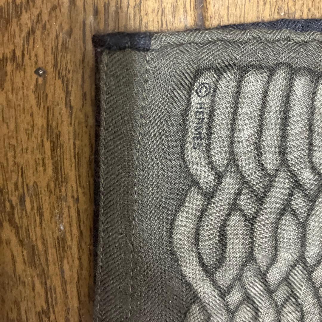 エルメス　カシミアシルク　スヌード　レア品‼️