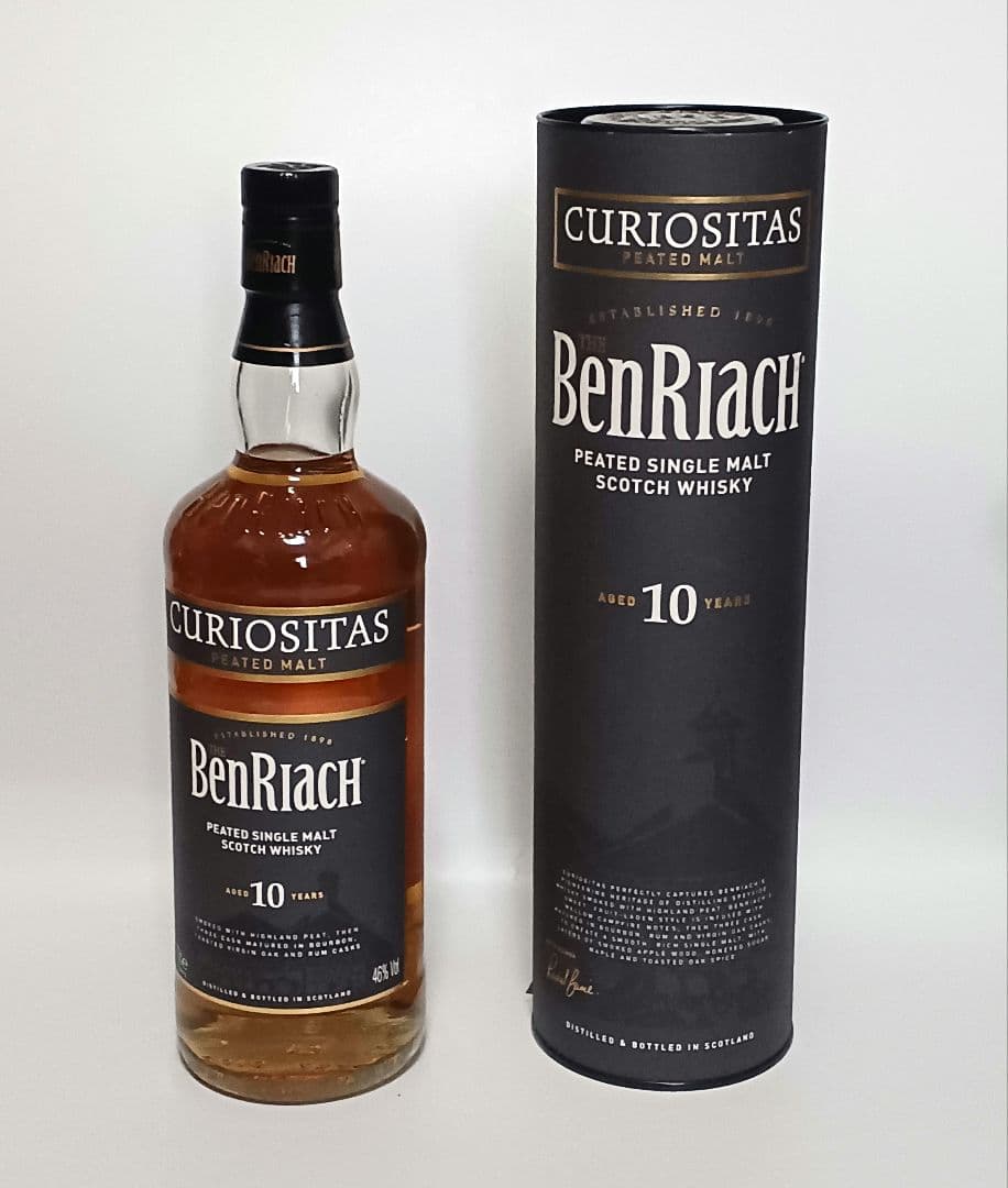 ベンリアック１０年　キュリオシタス　スコッチウイスキー