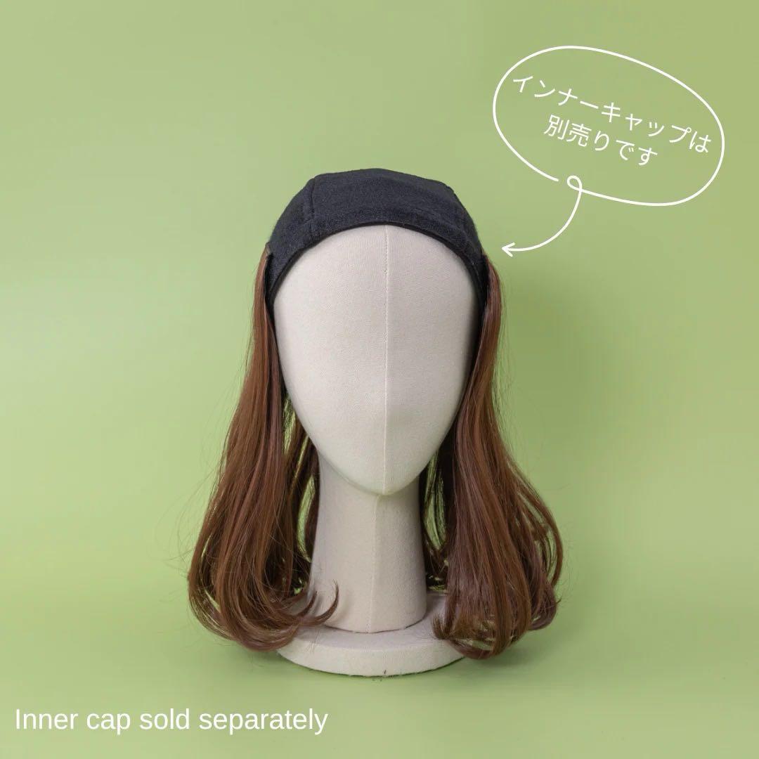 BAREN ブラウン ワンカールロングウィッグ