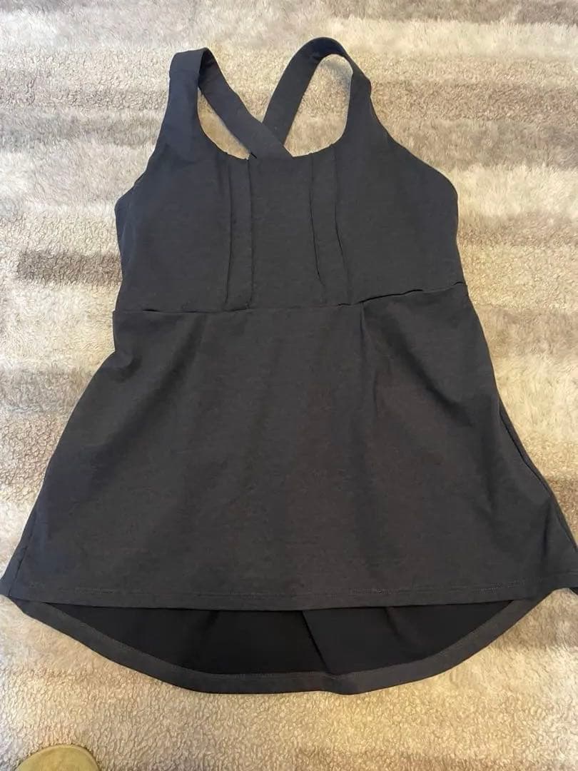 SUKALAデニムクロスタンクトップ、デニムスリットレギンス M 上下　値下げ