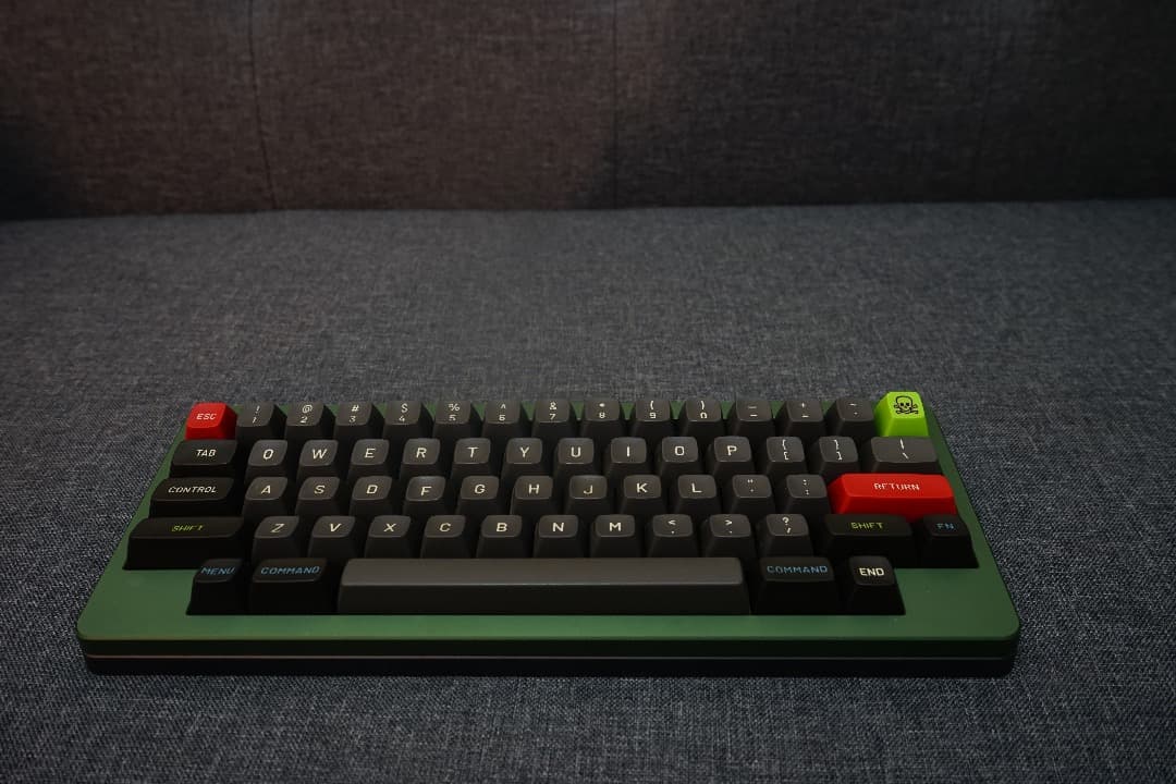 KBDFans D60 HHKBスタイル 自作キーボード（ガスケットマウント）