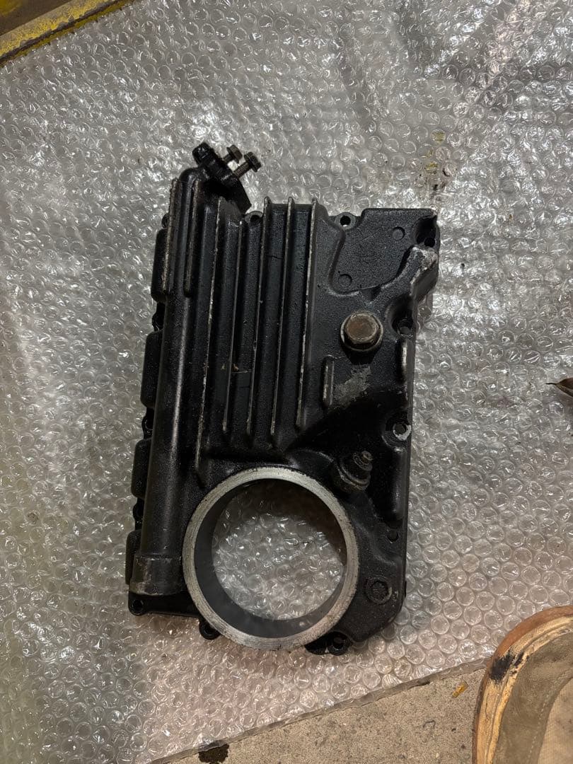 ゼファー400 オイルパン