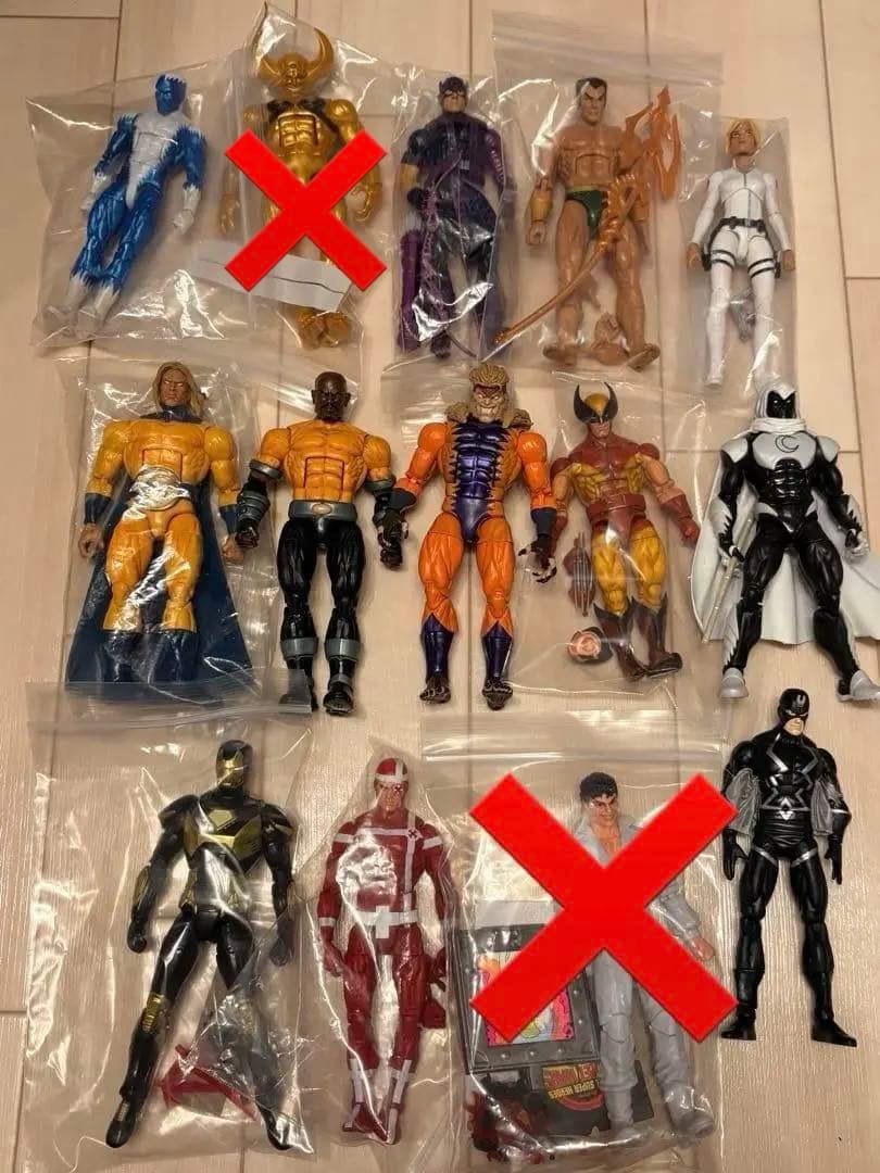 ルース品 マーベルレジェンド まとめ売り カスタムあり 13体セット