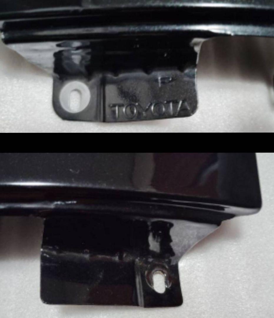 【美品】200系ハイエース 純正【ブラックM】スムージング コーナーパネル 左右