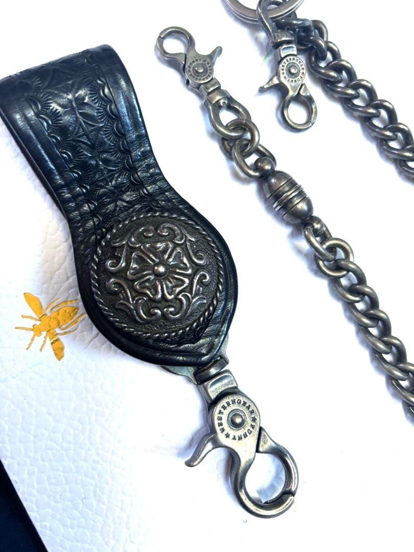 FUNNY ウォレットチェーン ベルトループ　コンチョ　starring