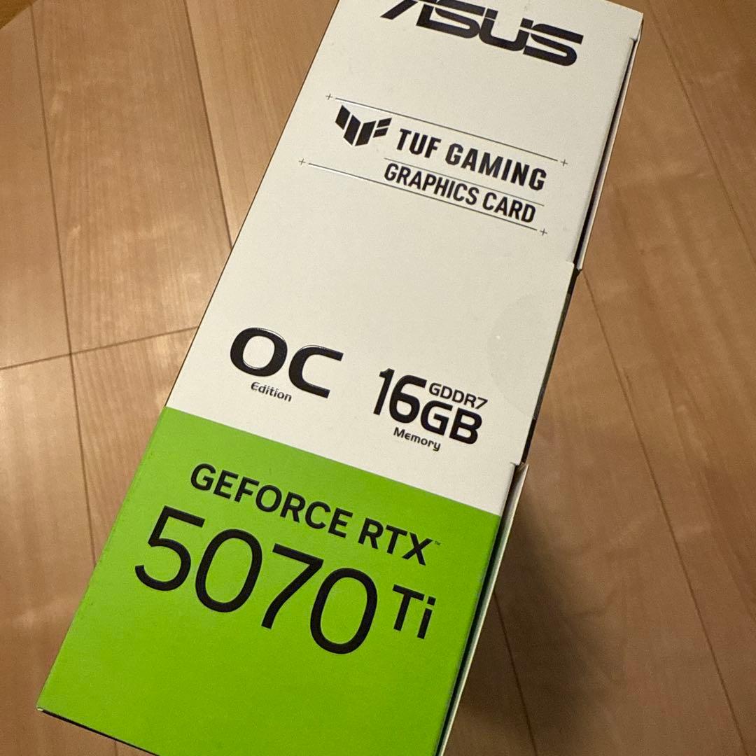 グラフィックボード・グラボ・ビデオカード ASUS NVIDIA GeForce RTX 5070Ti 16GB