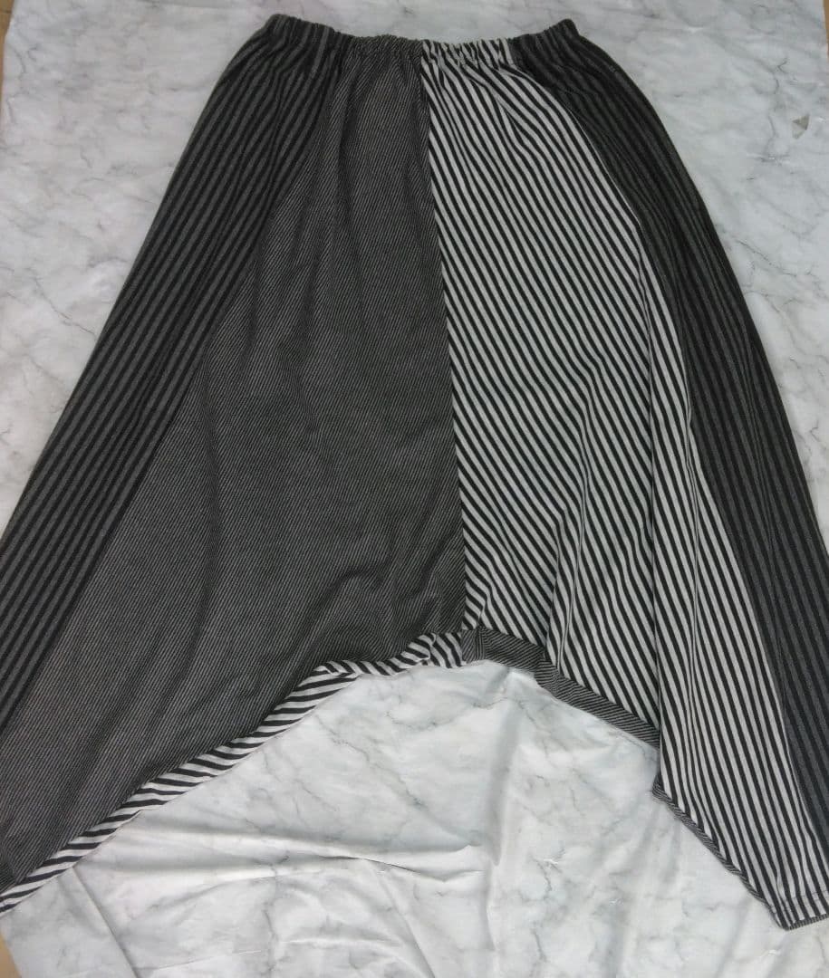 ばぶつんセンソユニコ　萌　MOYURU サルエルパンツ　ストライプパンツ