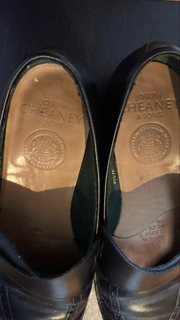 CHEANEY / Buxton / バタフライ ローファー