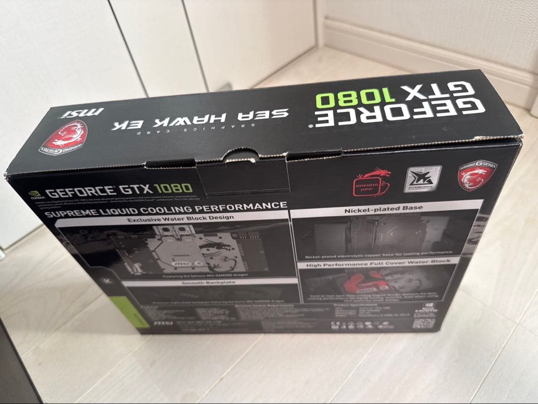 MSI GTX1080 SEA HAWK EK 水冷モデル 希少品￼