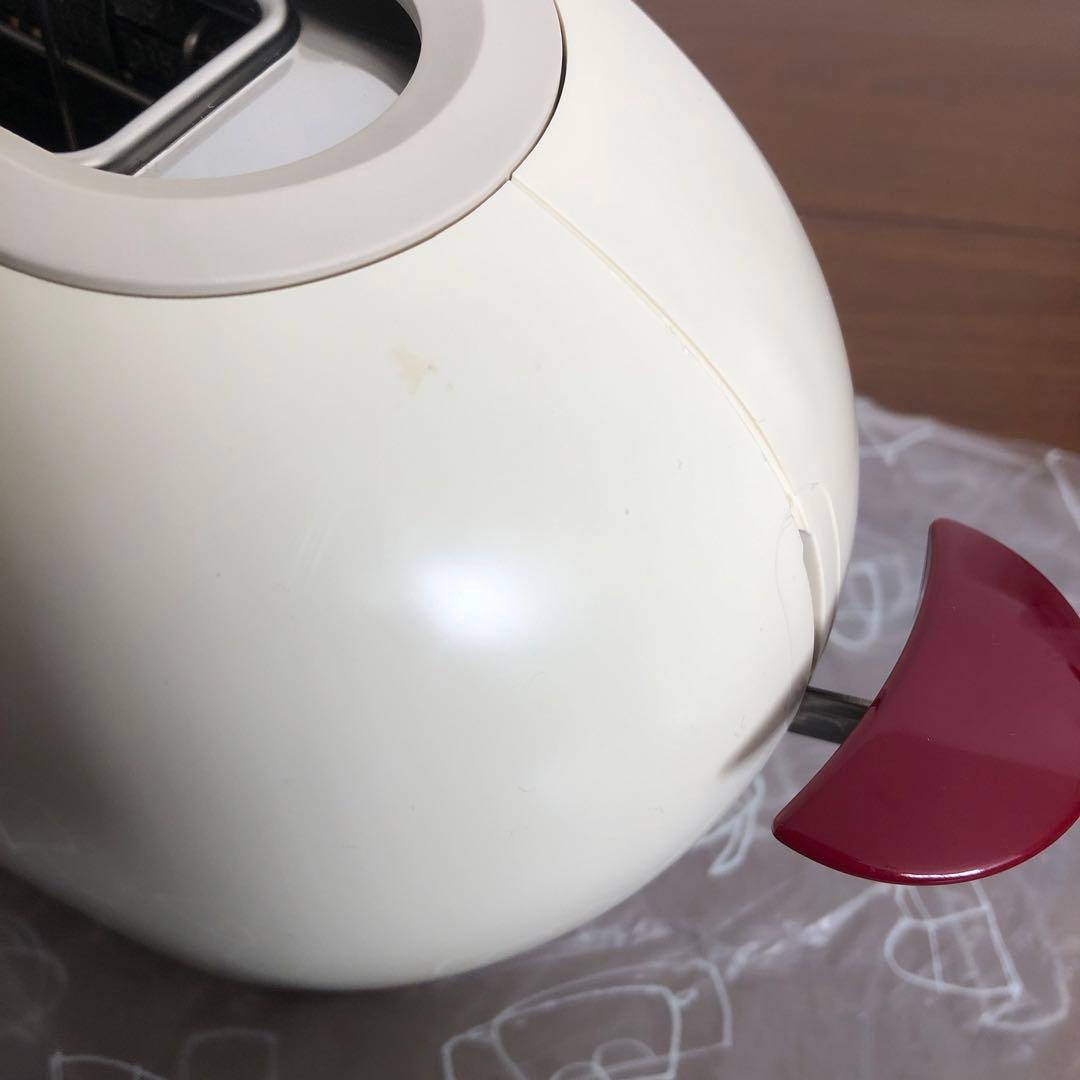 新品未使用【フィリップス × ALESSI ポップアップトースターHD2000】