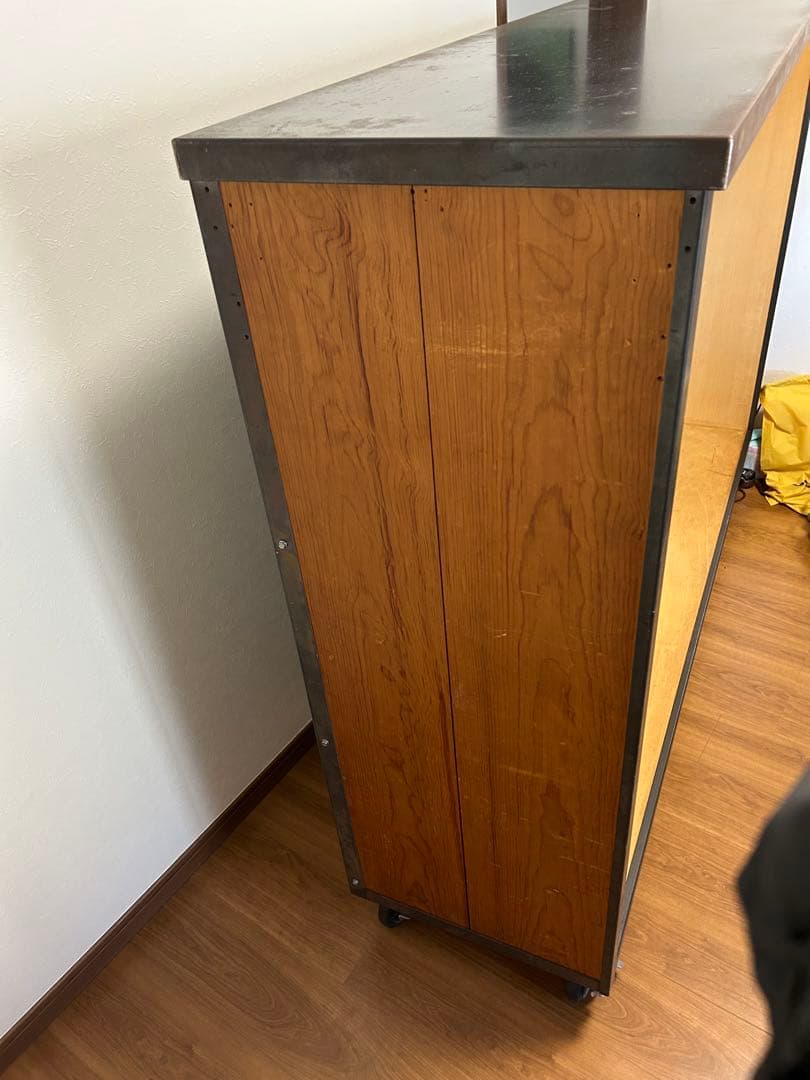 キャスター付　ヴィンテージ大型ハンガーラック