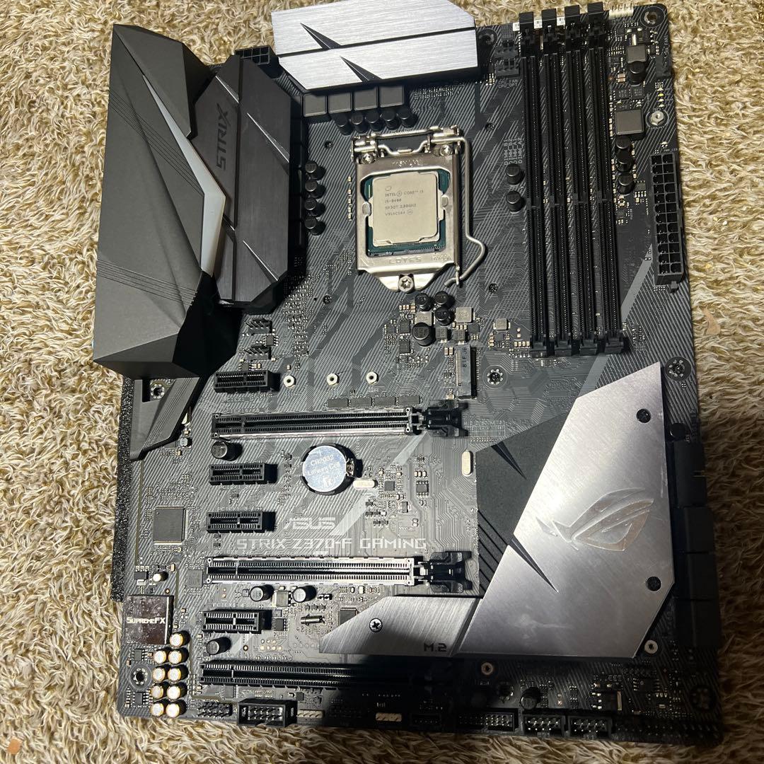 ASUS Z370-Fマザーボード Intel i5 8400 ジャンク