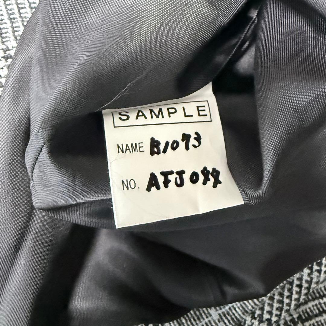 眼*長様 新品同様✨プルミエアロンディスモン グレンチェック　ショートWジャケッ