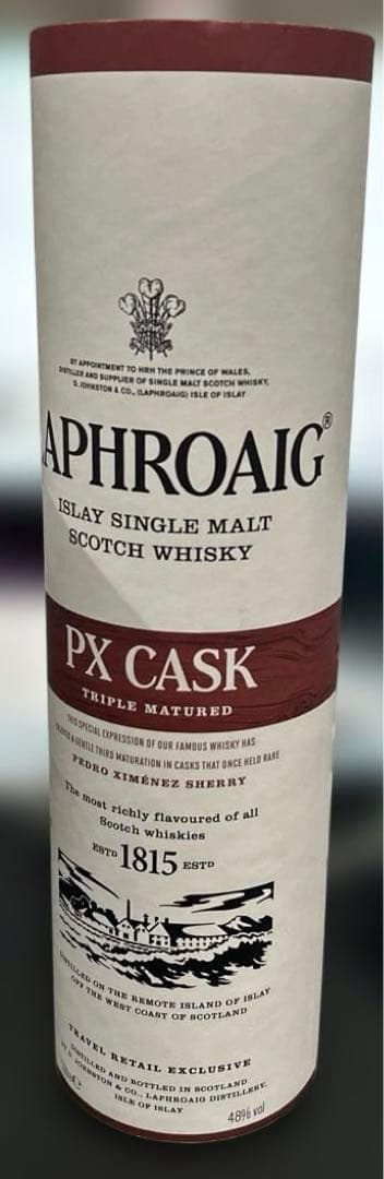 ウイスキー Laphroaig PX Cask Triple Matured 1L 48%