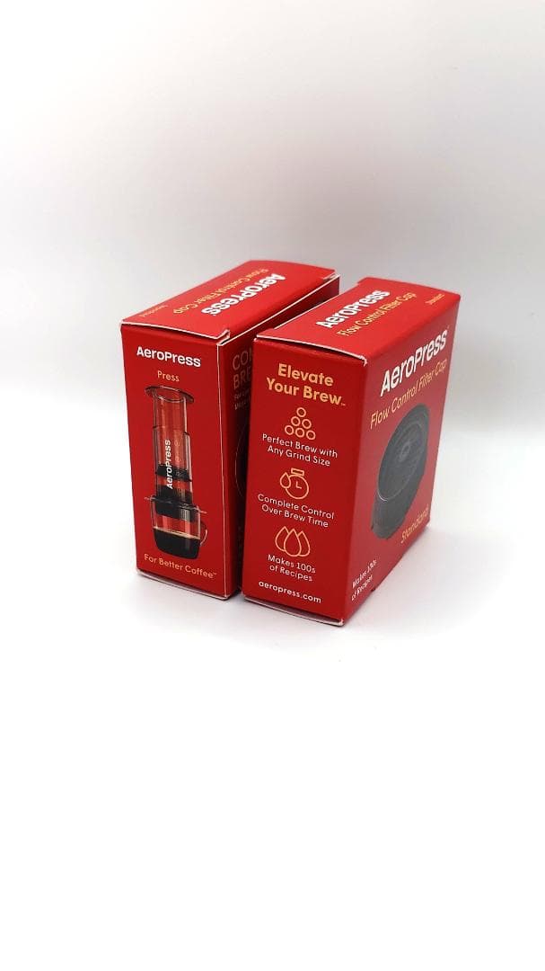 Aeropress ステンレスフィルター5個＆フィルターキャップ2個セット