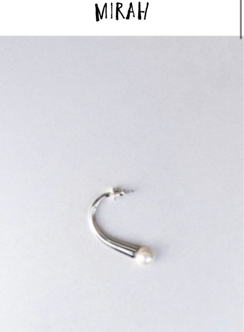 八木勇征着用ピアス　P101Pe silver925 pierce RP セット