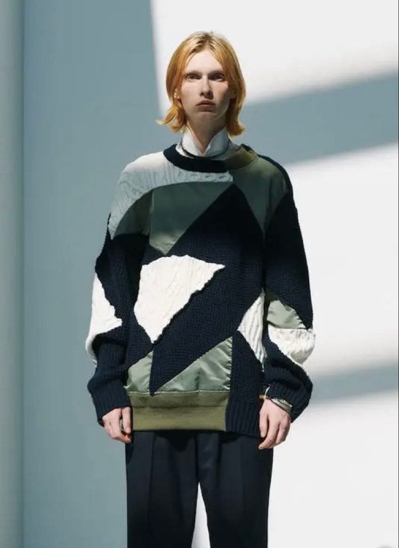 【定価104500円】sacai×hank willis thomas ニット