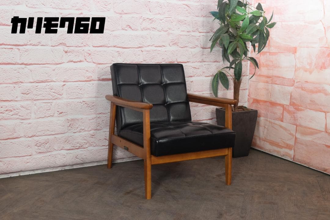 展示品　カリモク60 Kチェア スタンダードブラック　 W36170BW　14A