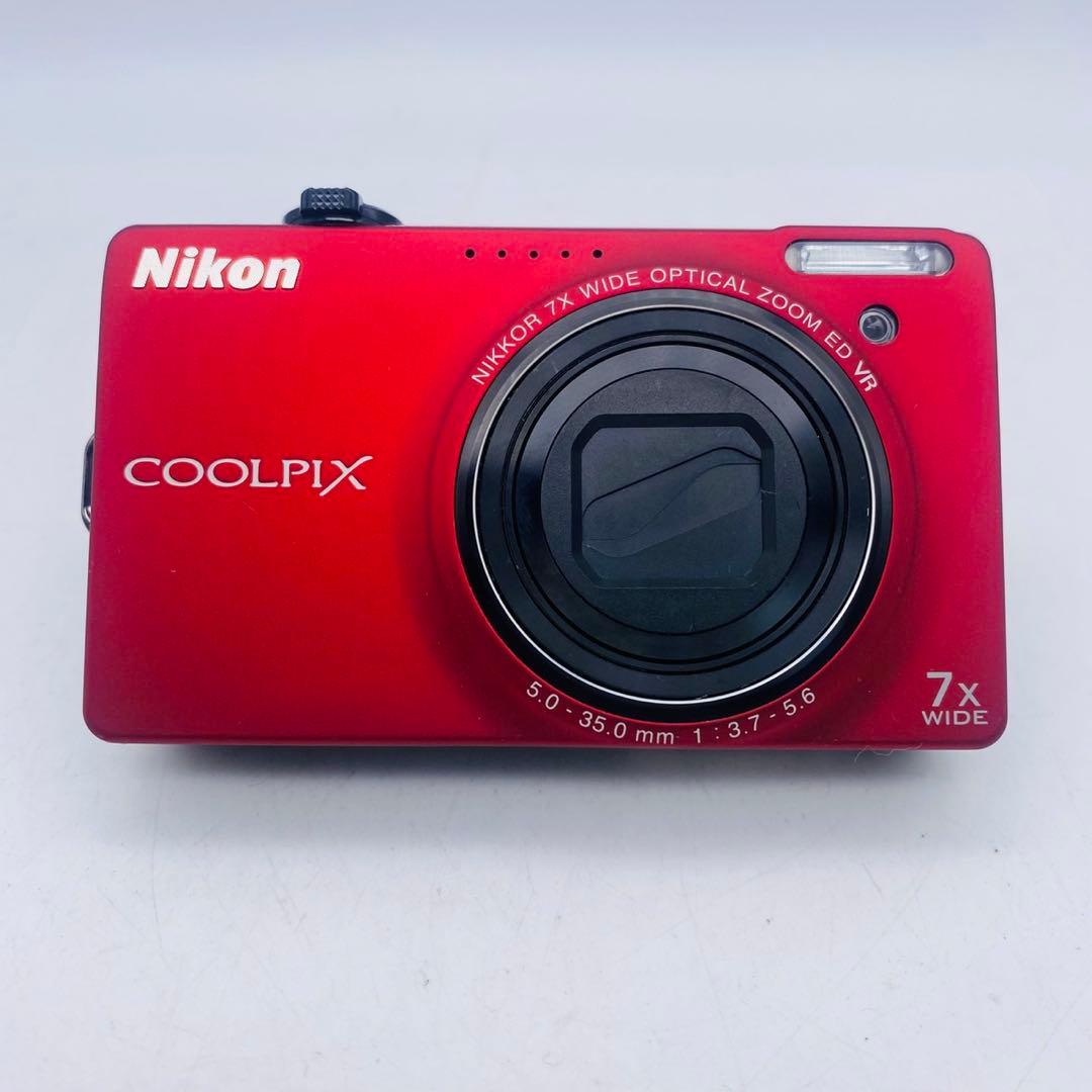 【美品動作確認済み】NIKON COOLPIX S6000