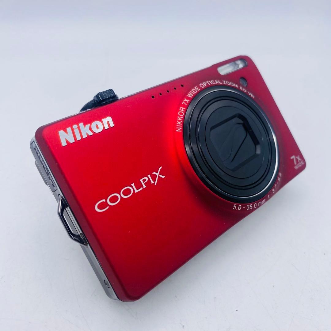 【美品動作確認済み】NIKON COOLPIX S6000