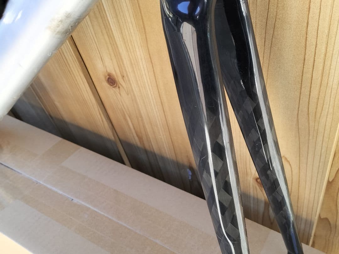 ピスト トラック フレーム カーボンフォーク