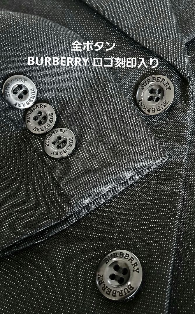 BURBERRY(120㎝)ピンバッジ付フォーマルセットアップスーツ美品