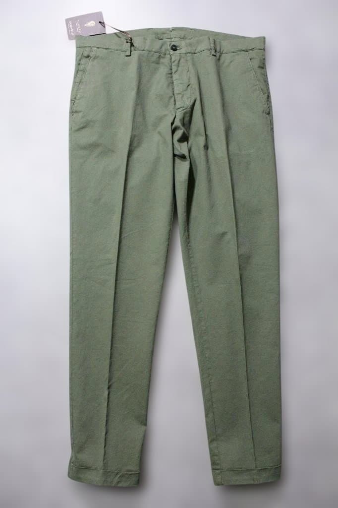 BERWICH★新品3.5万円ベルウィッチ スリムテーパードチノ52 オリーブ色