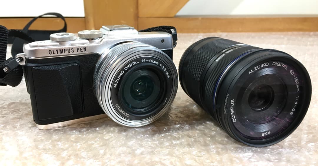 ○【254回完動品】OLYMPUS PEN Lite E-PL7 ミラーレス一眼
