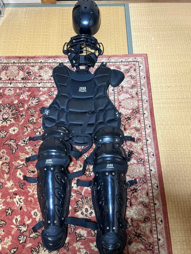 h*i様 J.S.B.B. キャッチャー防具セット 黒