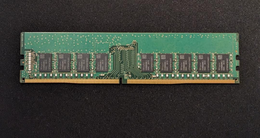 SK Hynixの16GB DDR4 DIMMメモリ