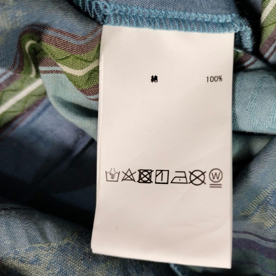 ピンクハウス　23SS　ピクニックチェック　チュニックブラウス　テディ