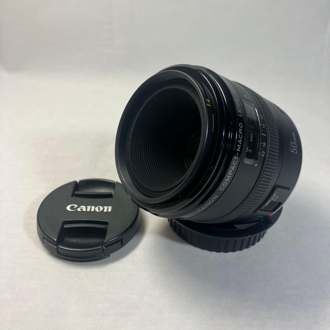 Canon COMPACT-MACRO EF50mm F2.5 レンズ
