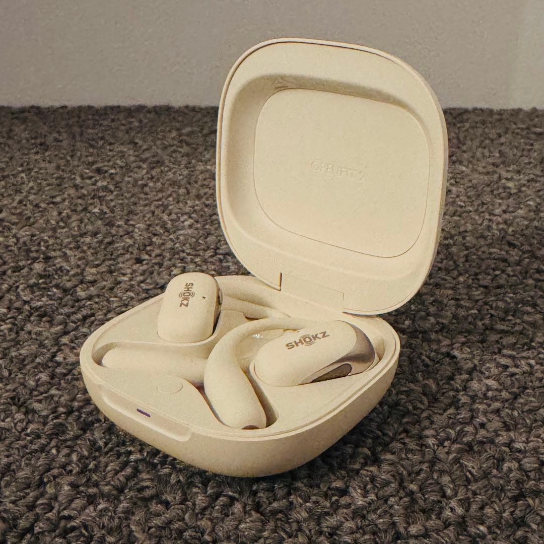 【美品】Shokz OpenFit 2 SKZ-EP-000046 ベージュ