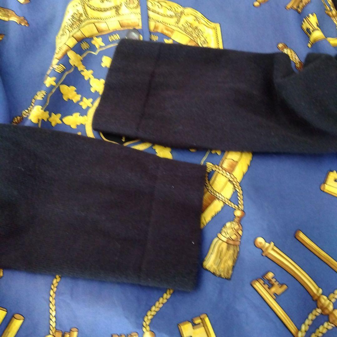 HERMES 鍵柄 長袖ポロシャツ M