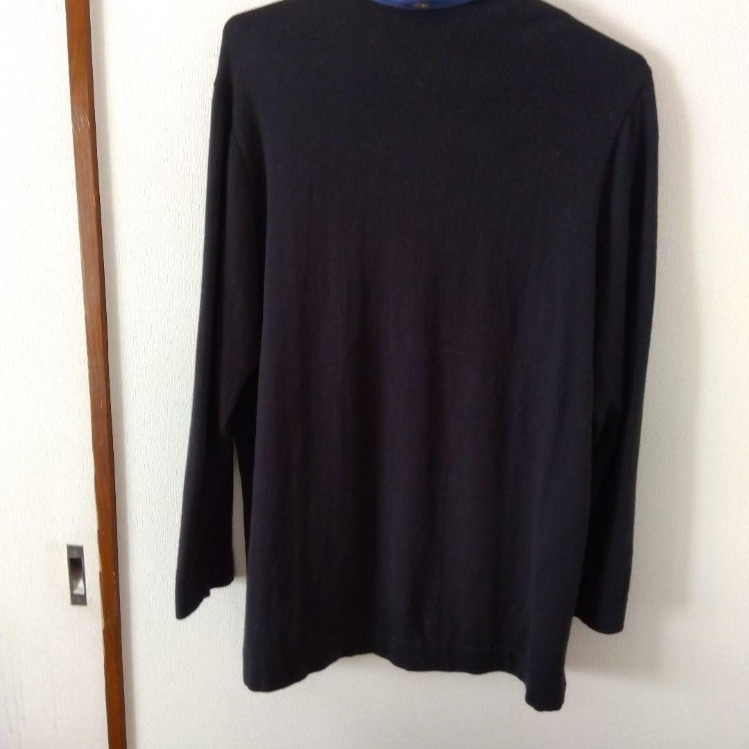 HERMES 鍵柄 長袖ポロシャツ M