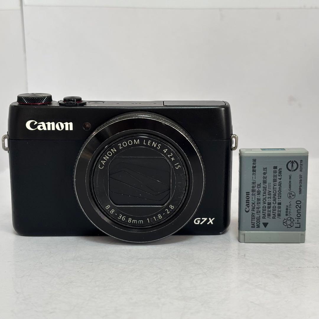 【現状品】Canon キャノン PowerShot G7X 動作確認済み