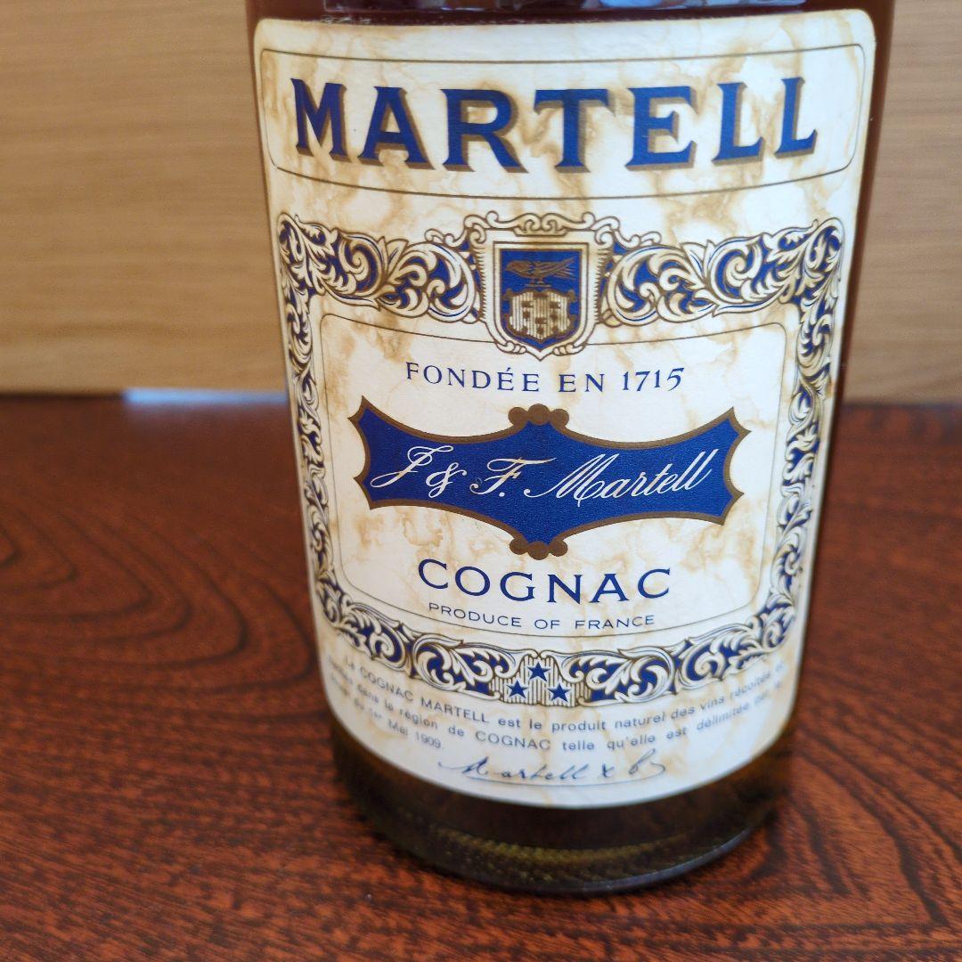 【古酒】マーテル　 スリースター　ブランデー　700ml　40%　未開栓