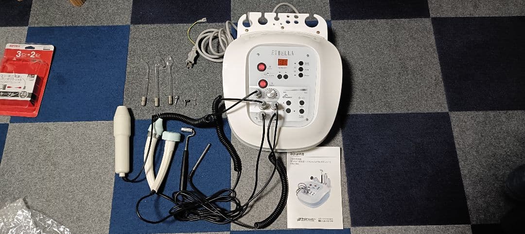 ETBELLA3機能美顔器N-402(超音波+イオン+ハイフルクエンシー)