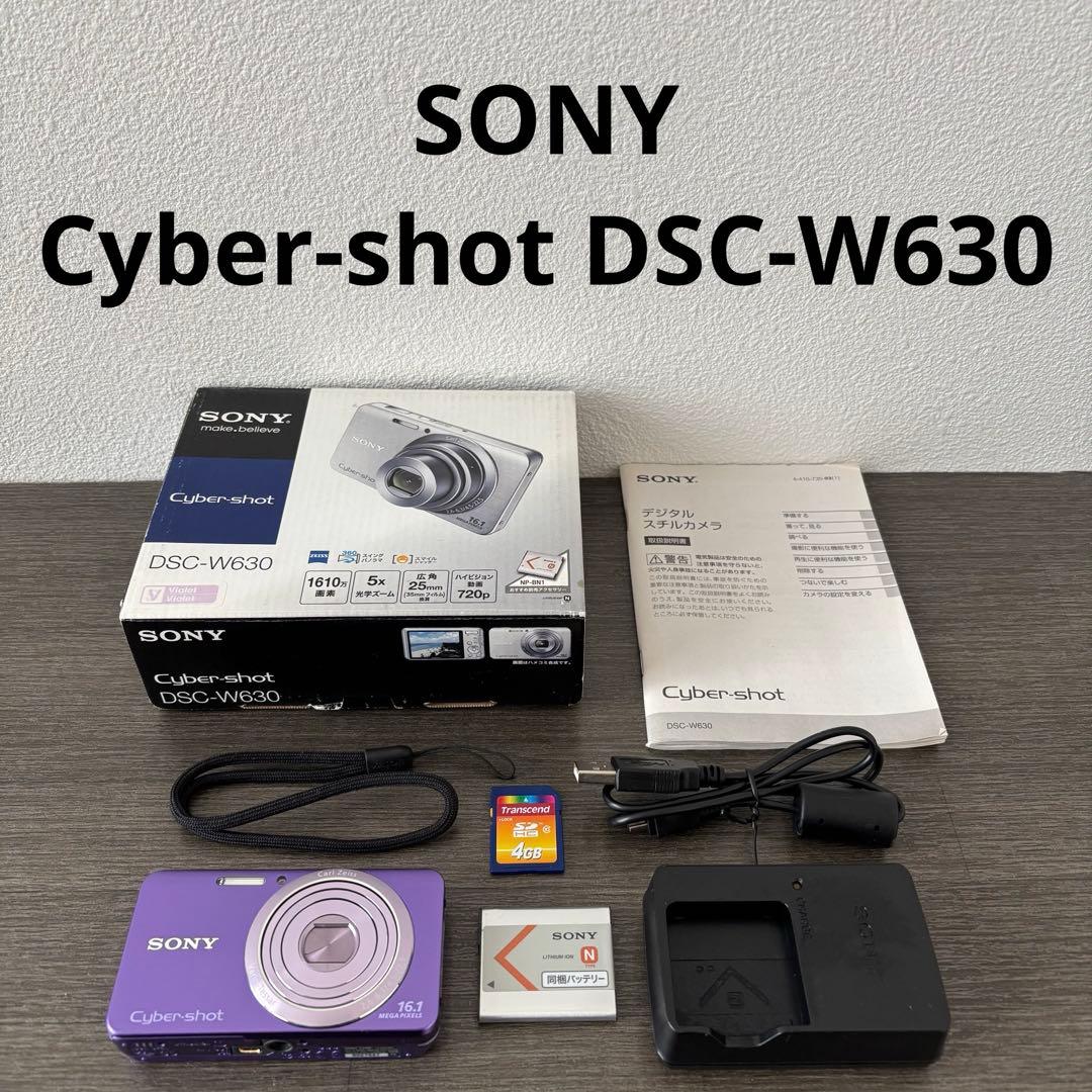 SONY Cyber-shot DSC-W630デジタルカメラ