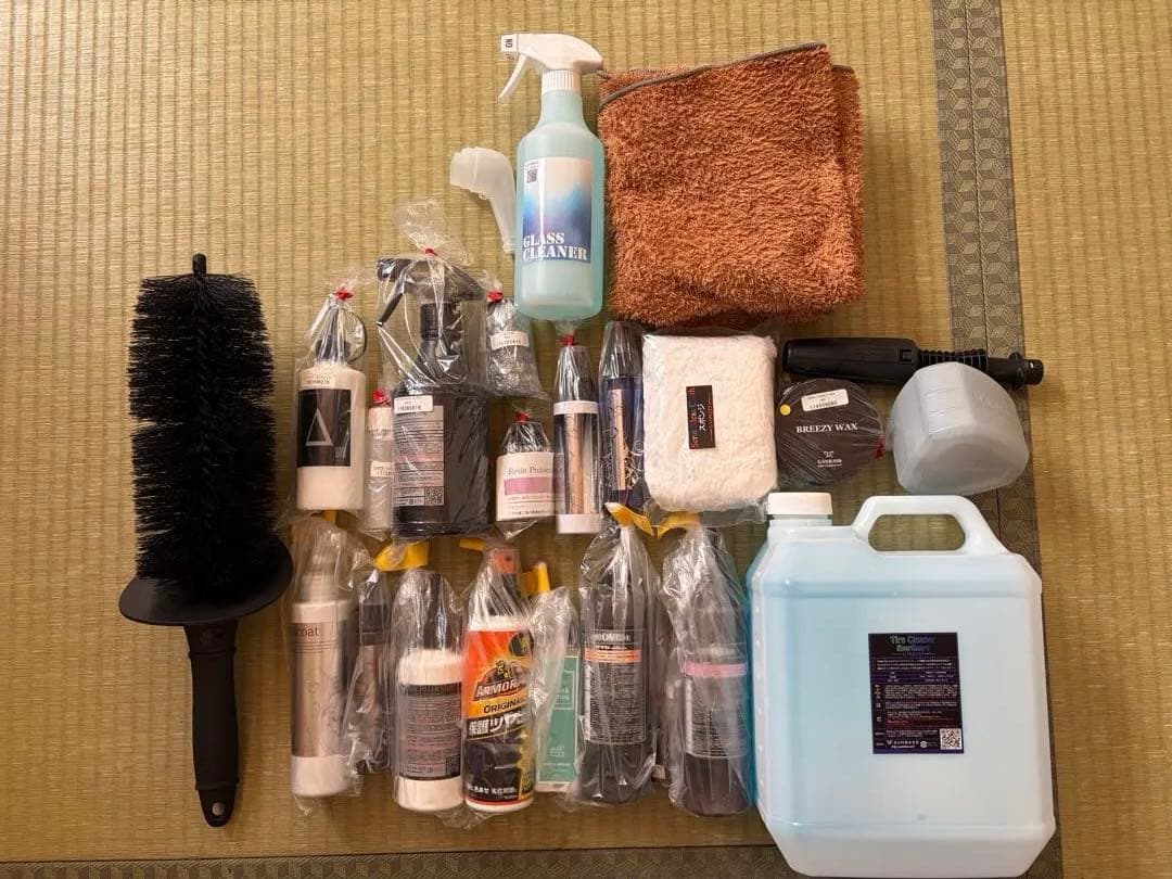 ・*・様 【24日まで】洗車用品専門店GANBASS等 洗車グッズ まとめて 追