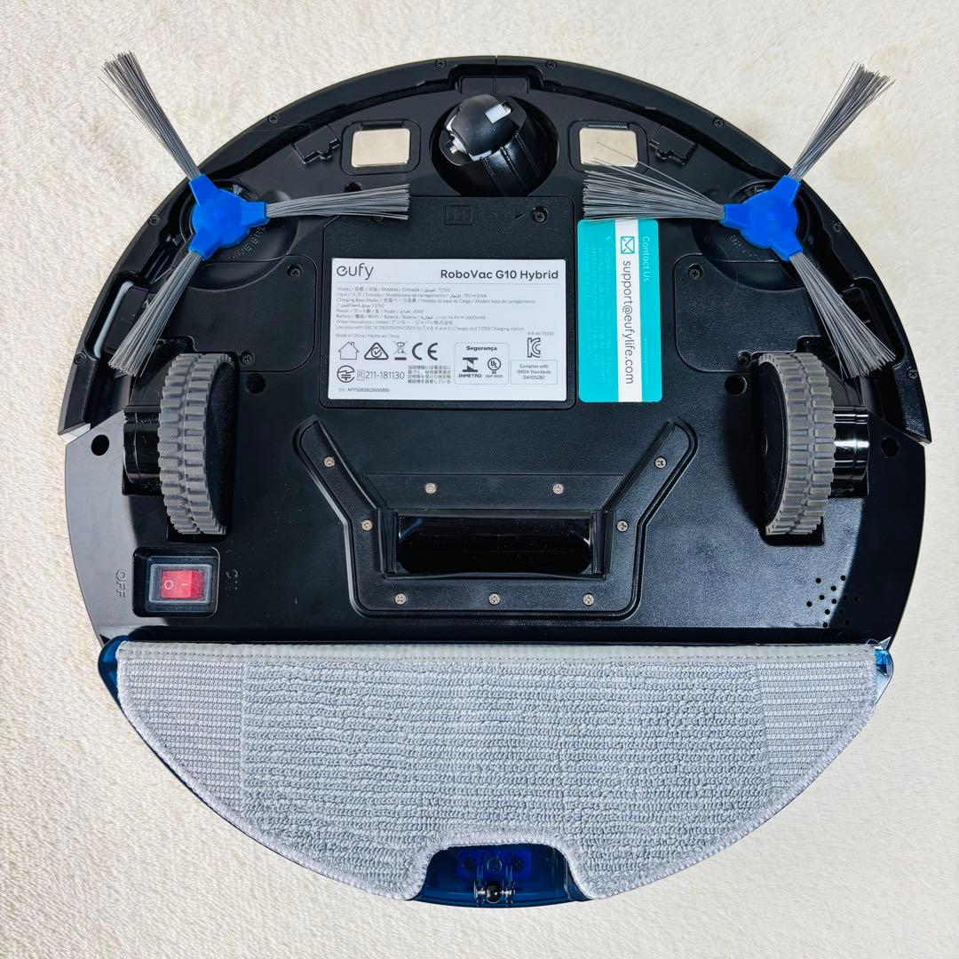 Anker Eufy RoboVac G10 Hybrid　ロボット掃除機 白