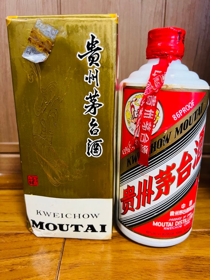 【未開封】貴州茅台酒 43度 マオタイ 1996 MOUTAI 古酒 中国酒