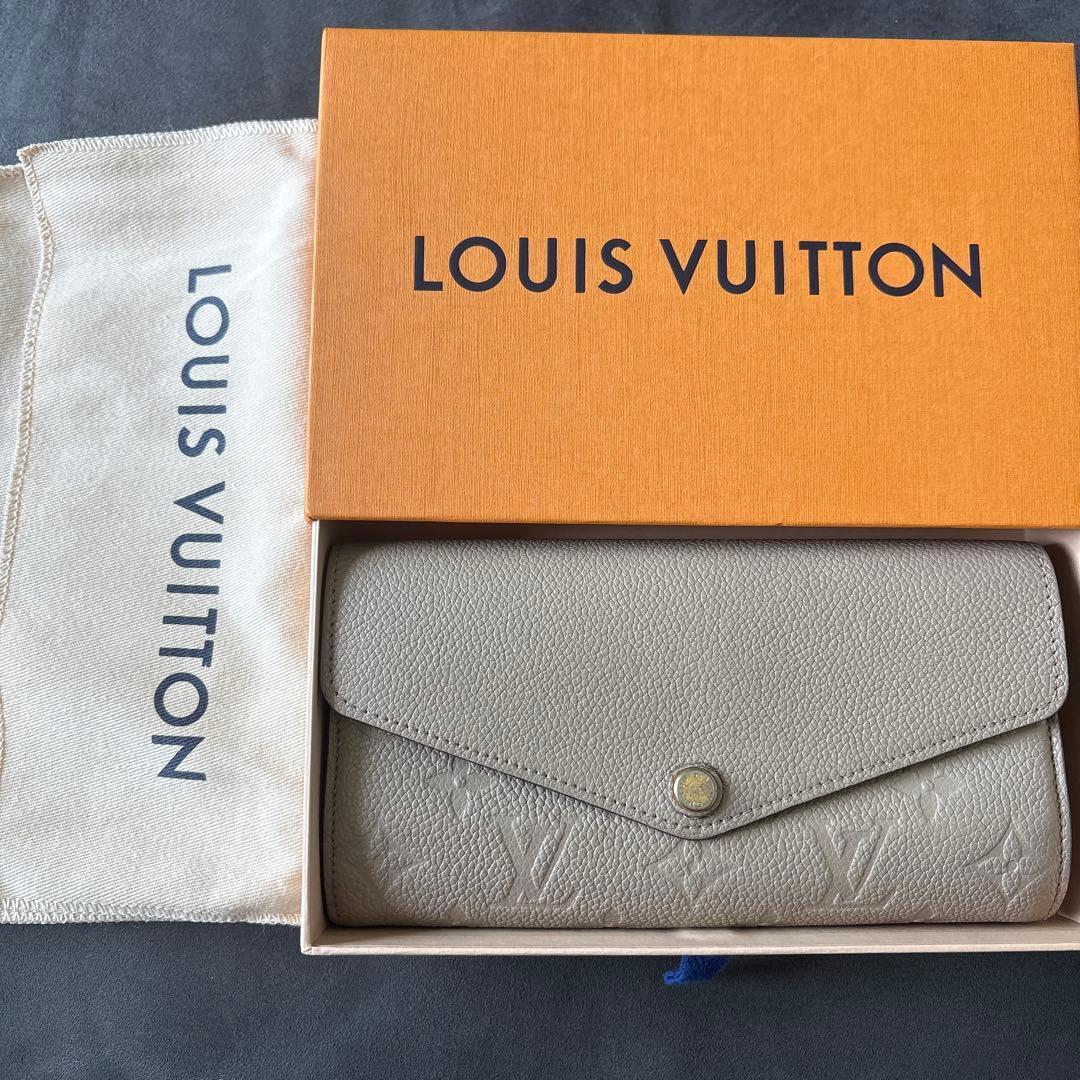ルイ・ヴィトン　長財布　ポルトフォイユ•サラ