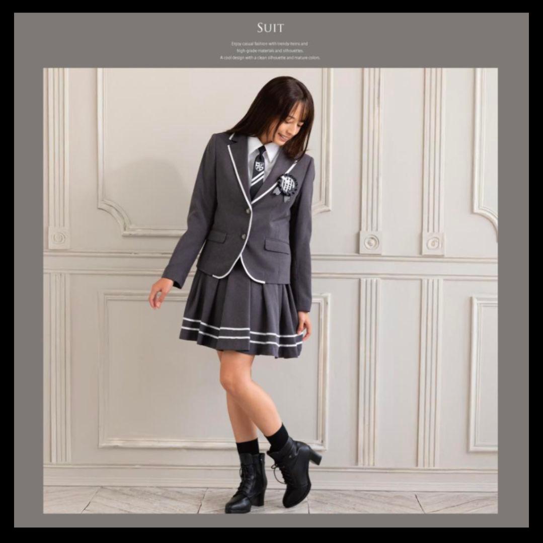 卒業 入学 女の子スーツ デコラピンキーズ セットアップ 卒服 165B