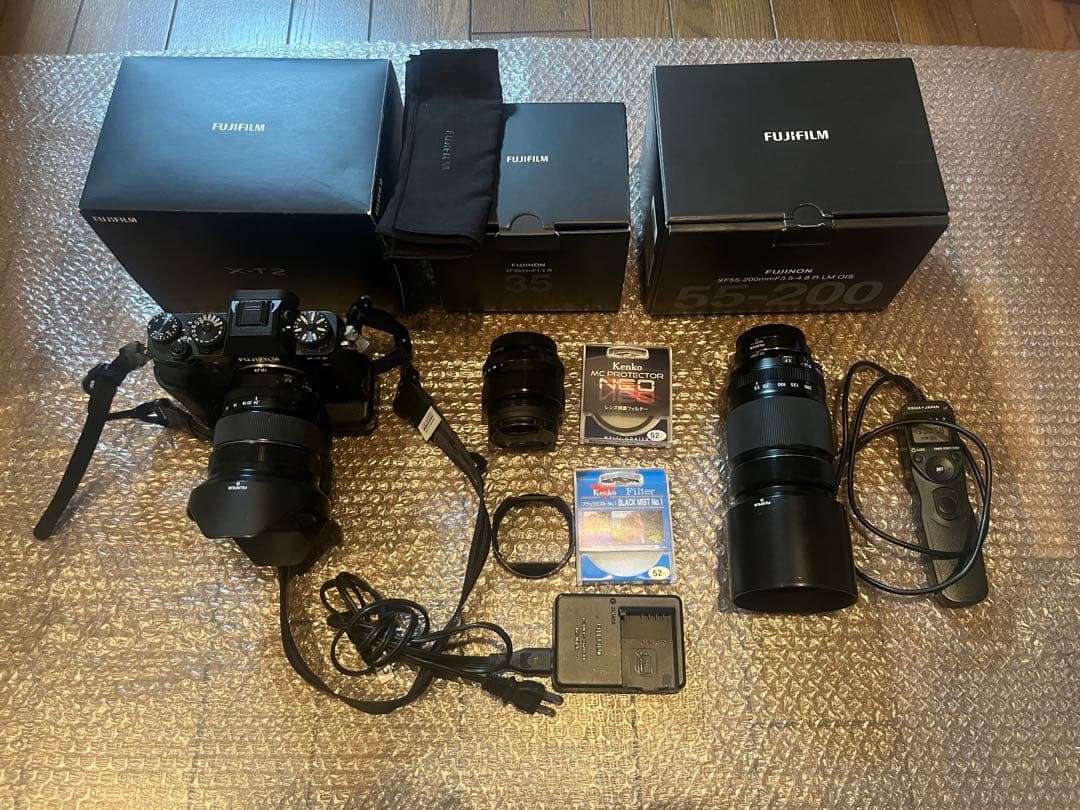 Fujifilm X-T2 ミラーレス一眼 FUJINON レンズ3本セット 他